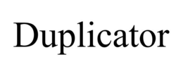DUPLICATOR trademark