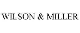 WILSON & MILLER trademark