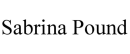 SABRINA POUND trademark