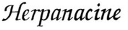 HERPANACINE trademark