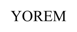 YOREM trademark