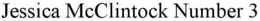 JESSICA MCCLINTOCK NUMBER 3 trademark