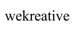 WEKREATIVE trademark