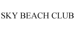 SKY BEACH CLUB trademark