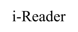 I-READER trademark