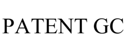 PATENT GC trademark