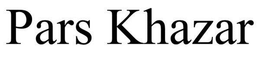 PARS KHAZAR trademark