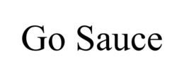 GO SAUCE trademark