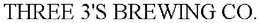 THREE 3'S BREWING CO. trademark