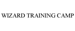 WIZARD TRAINING CAMP trademark
