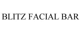 BLITZ FACIAL BAR trademark
