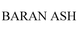 BARAN ASH trademark