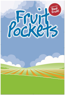 FRUIT POCKETS MADE WITH REAL FRUIT trademark