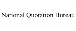 NATIONAL QUOTATION BUREAU trademark