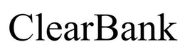 CLEARBANK trademark