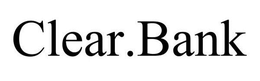 CLEAR.BANK trademark