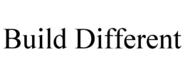 BUILD DIFFERENT trademark