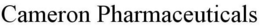 CAMERON PHARMACEUTICALS trademark