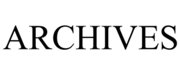 ARCHIVES trademark