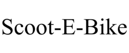 SCOOT-E-BIKE trademark