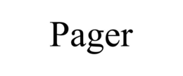PAGER trademark