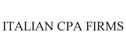 ITALIAN CPA FIRMS trademark