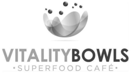 VITALITY BOWLS · SUPERFOOD CAFÉ · trademark