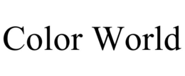 COLOR WORLD trademark