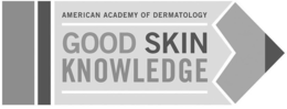 AMERICAN ACADEMY OF DERMATOLOGY GOOD SKIN KNOWLEDGE trademark