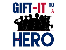 GIFT-IT TO A HERO trademark