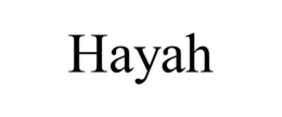 HAYAH trademark