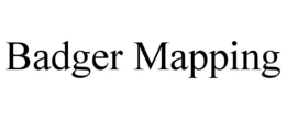 BADGER MAPPING trademark