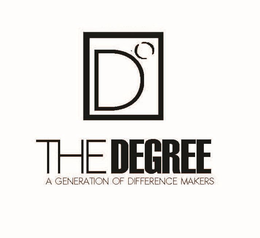 D THE DEGREE A GENERATION OF DIFFERENCEMAKERS trademark