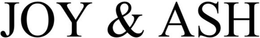 JOY AND ASH trademark