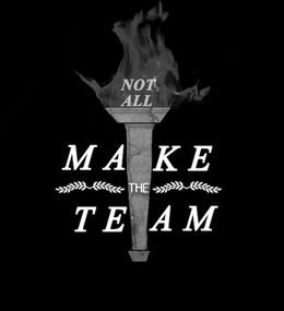 NOT ALL MAKE THE TEAM trademark