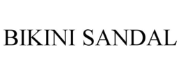 BIKINI SANDAL trademark