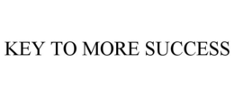KEY TO MORE SUCCESS trademark