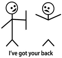 I'VE GOT YOUR BACK trademark