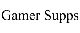 GAMER SUPPS trademark