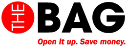 THE BAG OPEN IT UP. SAVE MONEY. trademark