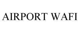 AIRPORT WAFI trademark
