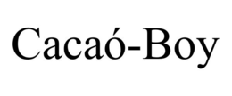 CACAÓ-BOY trademark