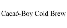 CACAÓ-BOY COLD BREW trademark