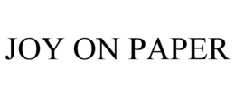 JOY ON PAPER trademark