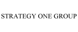 STRATEGY ONE GROUP trademark