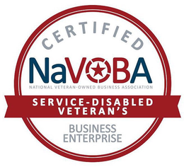 CERTIFIED NAVOBA NATIONAL VETERAN-OWNEDBUSINESS ASSOCIATION SERVICE-DISABLED VETERAN'S BUSINESS ENTERPRISE trademark