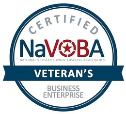 CERTIFIED NAVOBA NATIONAL VETERAN-OWNEDBUSINESS ASSOCIATION VETERAN'S BUSINESS ENTERPRISE trademark