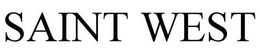 SAINT WEST trademark