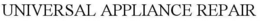 UNIVERSAL APPLIANCE REPAIR trademark