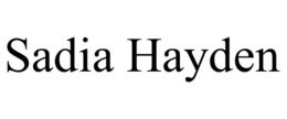 SADIA HAYDEN trademark